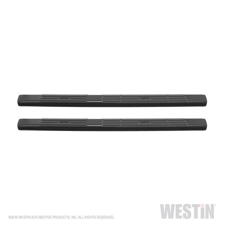 Westin Automotive 6IN OVAL SIDE BAR - MILD STEEL 85IN BLACK(REQUIRES SEPARATE MOUNT KIT PURCHASE) 22-6035